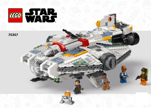 Handleiding Lego set 75357 Star Wars Ghost en Phantom II