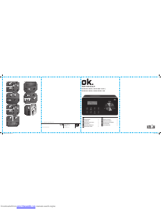 Bruksanvisning OK OWR 300-W Radio