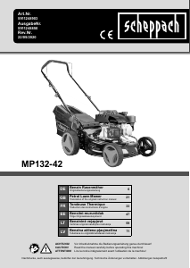 Manual Scheppach MP132-42 Lawn Mower