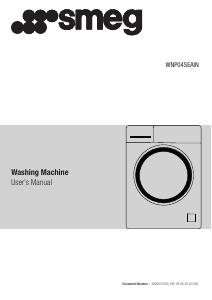 Manual Smeg WNP04SEAIN Washing Machine
