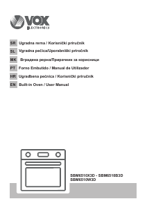 Handleiding Vox SBM6510X3D Oven