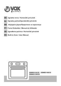 Manual Vox SBM6510B3D Forno