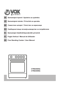 Priročnik Vox CTR6355IXQ Obseg