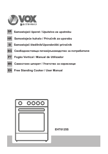 Manual Vox EHT6125S Range