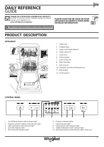 Manual Whirlpool WF9E 2B19 X UK Dishwasher