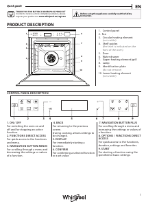 Наръчник Whirlpool W6 OS4 4S1 P BL Фурна