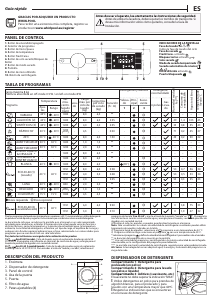 Manual de uso Whirlpool BI WDWG 861485 EU Lavasecadora