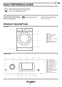 Manual Whirlpool FFWDD 1074269 BSV UK Washer-Dryer