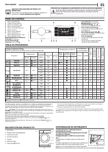 Manual de uso Whirlpool BI WMWG 81485E EU Lavadora