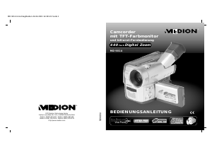 Bedienungsanleitung Medion MD 9014 Camcorder