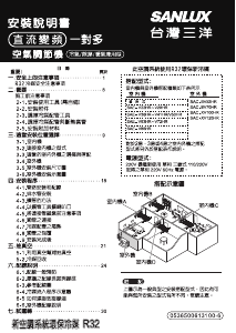 说明书 三洋SANLUX SAC-BV52HR 空调