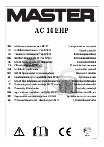 Instrukcja Master AC 14 EHP Klimatyzator