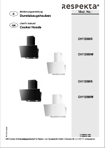 Manual Respekta CH112060S Cooker Hood