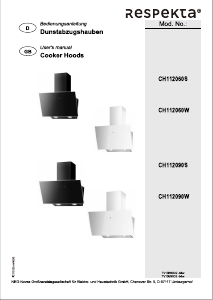 Bedienungsanleitung Respekta CH112090S Dunstabzugshaube