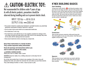 Manual K'nex set 79018 Education Computer control