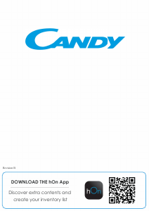 Manual Candy C3CETFS186 Frigorífico combinado