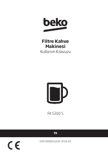 Kullanım kılavuzu BEKO FK 5310 S Kahve makinesi