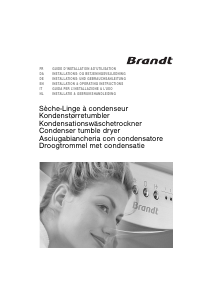 Mode d’emploi Brandt EFE500K Sèche-linge