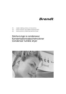 Mode d’emploi Brandt EFE8710K Sèche-linge
