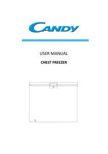 Manual de uso Candy CMCH 302 EL/N Congelador