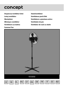 Használati útmutató Concept VS5050 Ventilátor