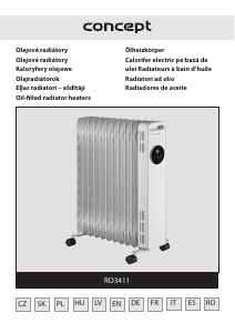 Manual Concept RO3411 Radiator