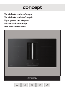 Rokasgrāmata Concept IDV6083BC Plīts virsma