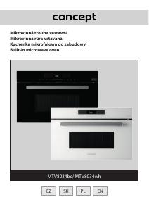 Manual Concept MTV8034BC Microwave