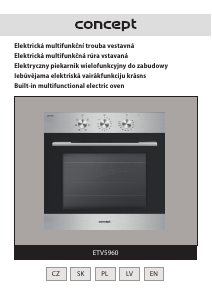 Manual Concept ETV5960 Oven