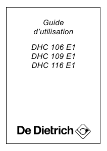 Handleiding De Dietrich DHC106W Afzuigkap