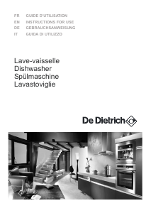 Mode d’emploi De Dietrich DVY1010J Lave-vaisselle