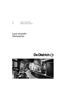 Mode d’emploi De Dietrich DVH910WE1 Lave-vaisselle