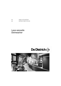 Mode d’emploi De Dietrich DVH710WE1 Lave-vaisselle