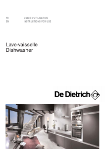 Mode d’emploi De Dietrich DVI430WE1 Lave-vaisselle