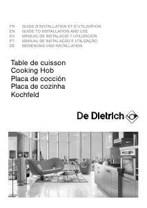 Mode d’emploi De Dietrich DTI1053XE Table de cuisson