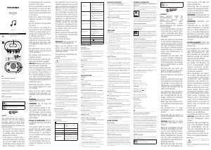 Manual de uso Grundig SCC 400 Radiodespertador