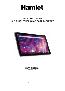 Manual Hamlet XZPAD414W Tablet