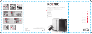 Manual Koenic KAC 9022 W CH WLAN Ar condicionado