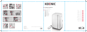 Bruksanvisning Koenic KAC 12020 WLAN Luftkonditionering