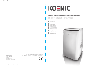 Manual de uso Koenic KAC 14022 WLAN Aire acondicionado
