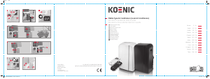 Manual Koenic KAC 9022 W WLAN Ar condicionado