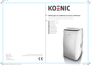 Manual Koenic KAC 12022 CH WLAN Ar condicionado