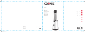 Manuale Koenic KBL 350 Frullatore