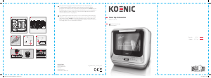 Handleiding Koenic KDW 122 G Vaatwasser