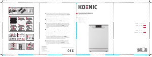 Manuale Koenic KDW 6011-1 E FS Lavastoviglie