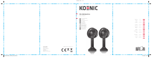 Manual Koenic KHF 22320 Ventilador
