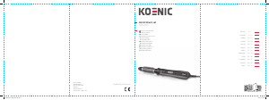 Manuale Koenic KHA 4240 Modellatore per capelli