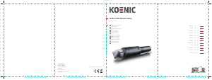 Manuale Koenic KVR 7221 Aspirapolvere a mano