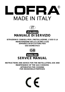 Manuale Lofra M85E/C Cucina