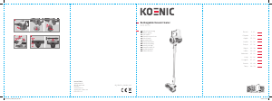 Manual de uso Koenic KVR 4120 Aspirador